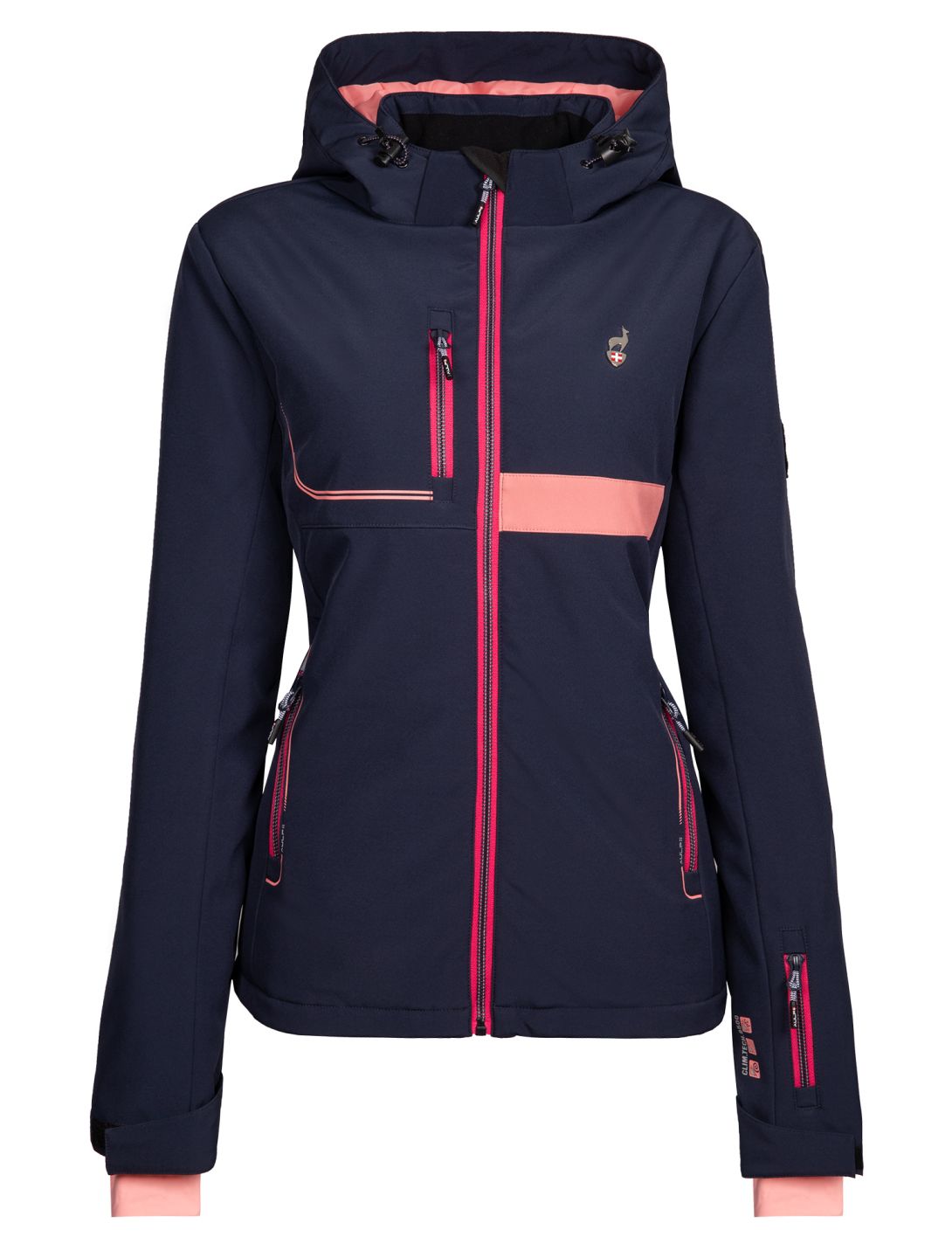 Aulp, Vapor giacca sci donna Navy blu 