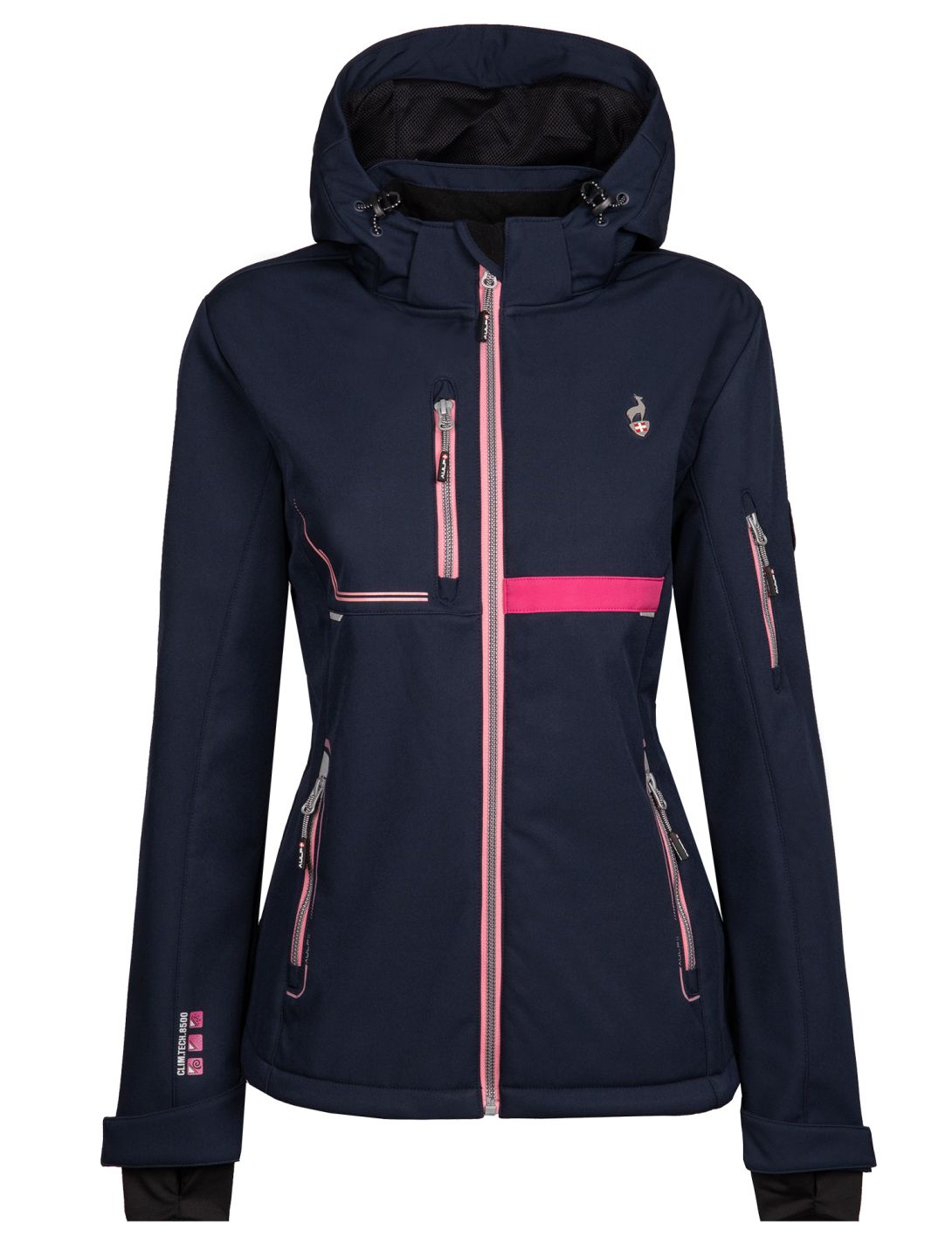 Aulp, Vespa softshell donna Navy blu 