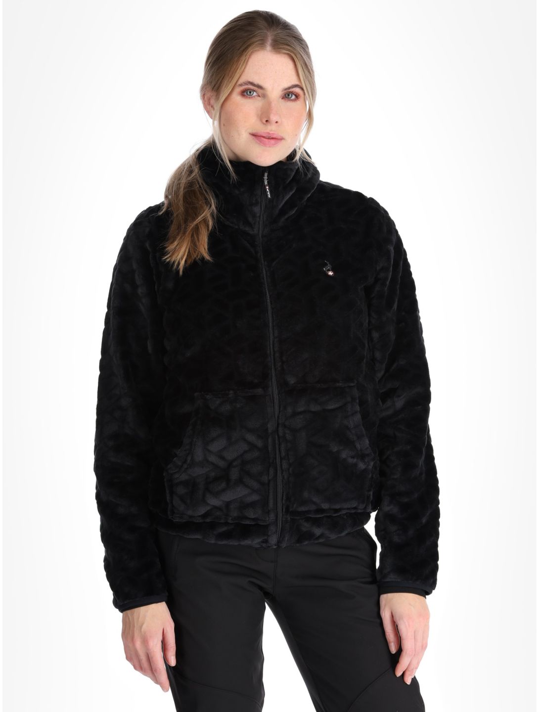 Aulp, Virlo gilet donna Black nero 