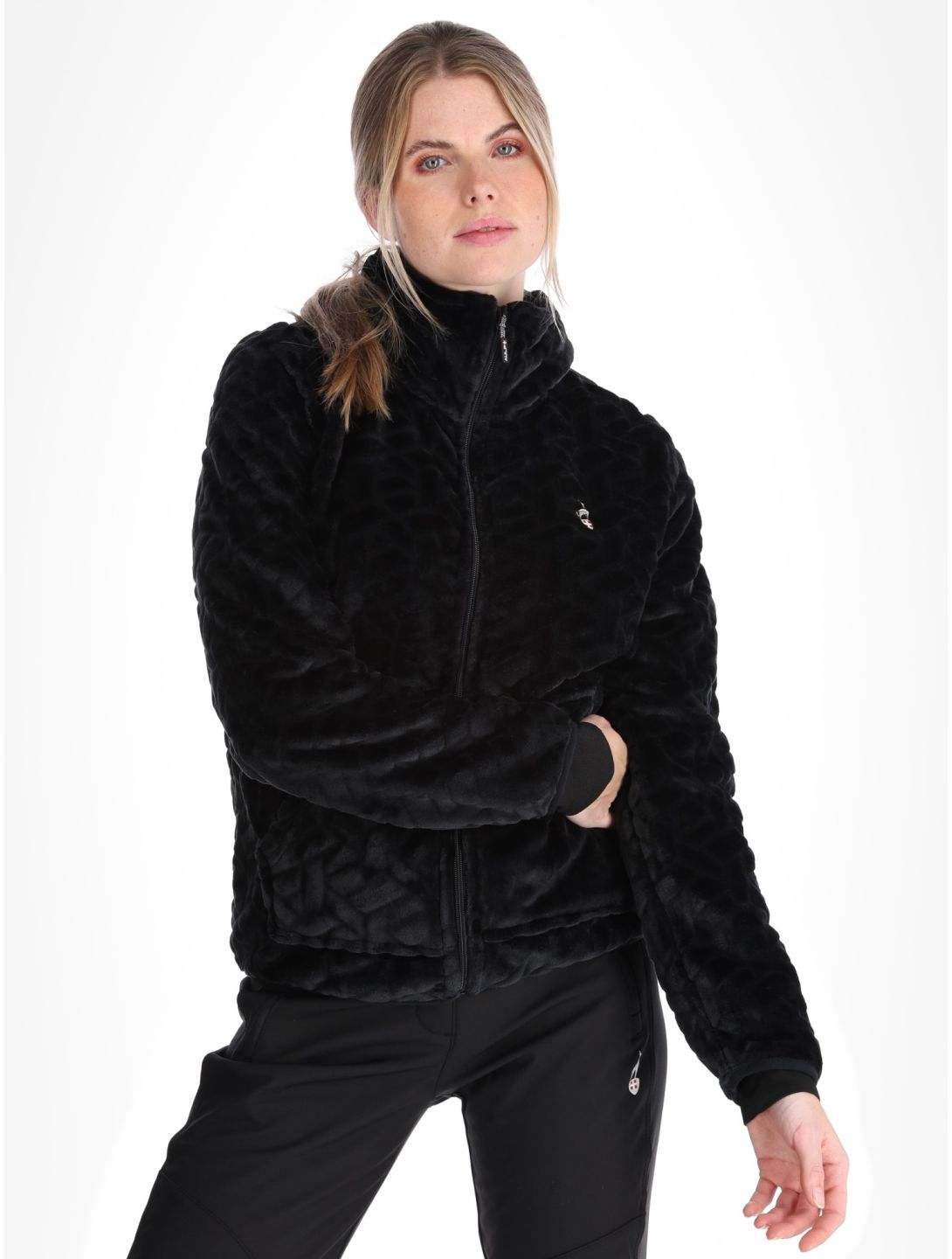 Aulp, Virlo gilet donna Black nero 