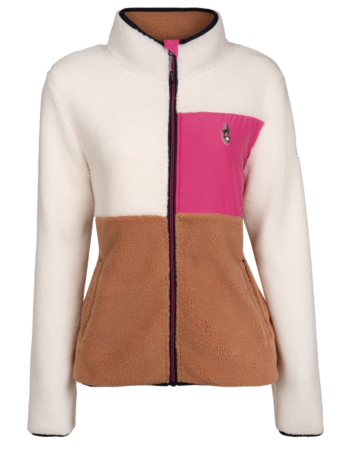 Aulp, Vista gilet donna Squirrel beige 