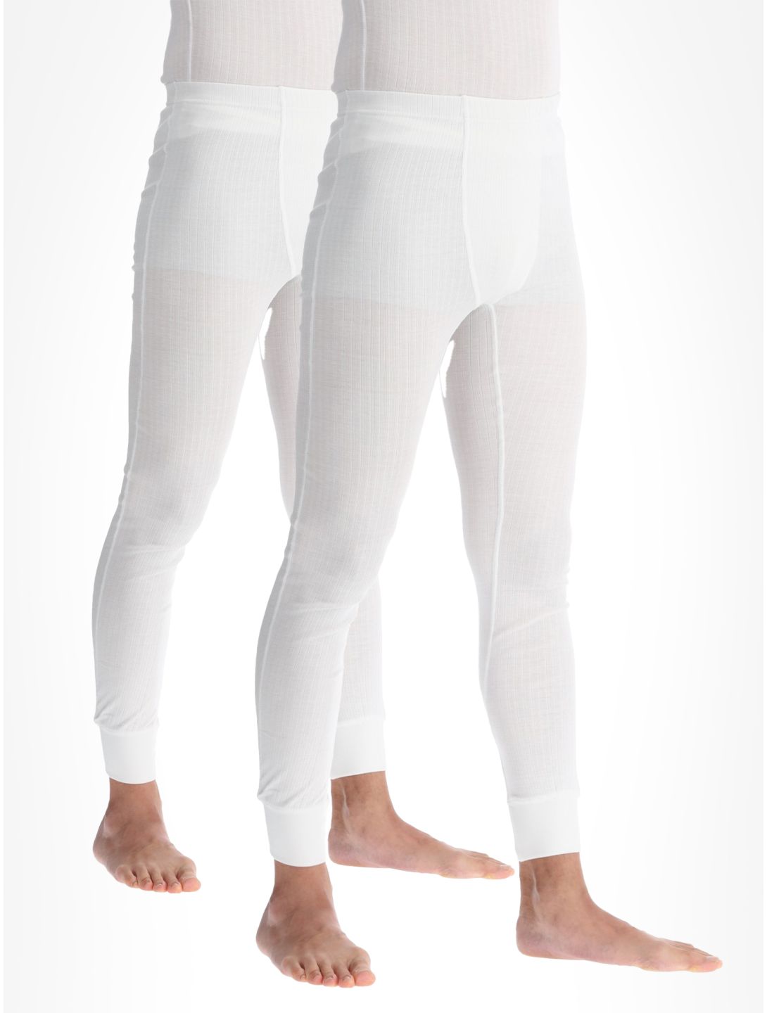 Avento, Thermal Pants 2-pack pantaloni termici 2-pack uomo White bianco 