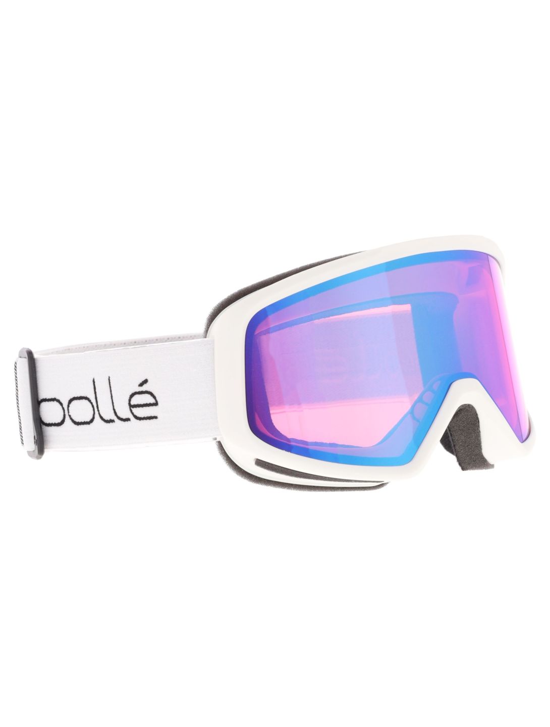 Bollé, Bedrock Plus mascherina da sci unisex White Matte - Azure bianco 