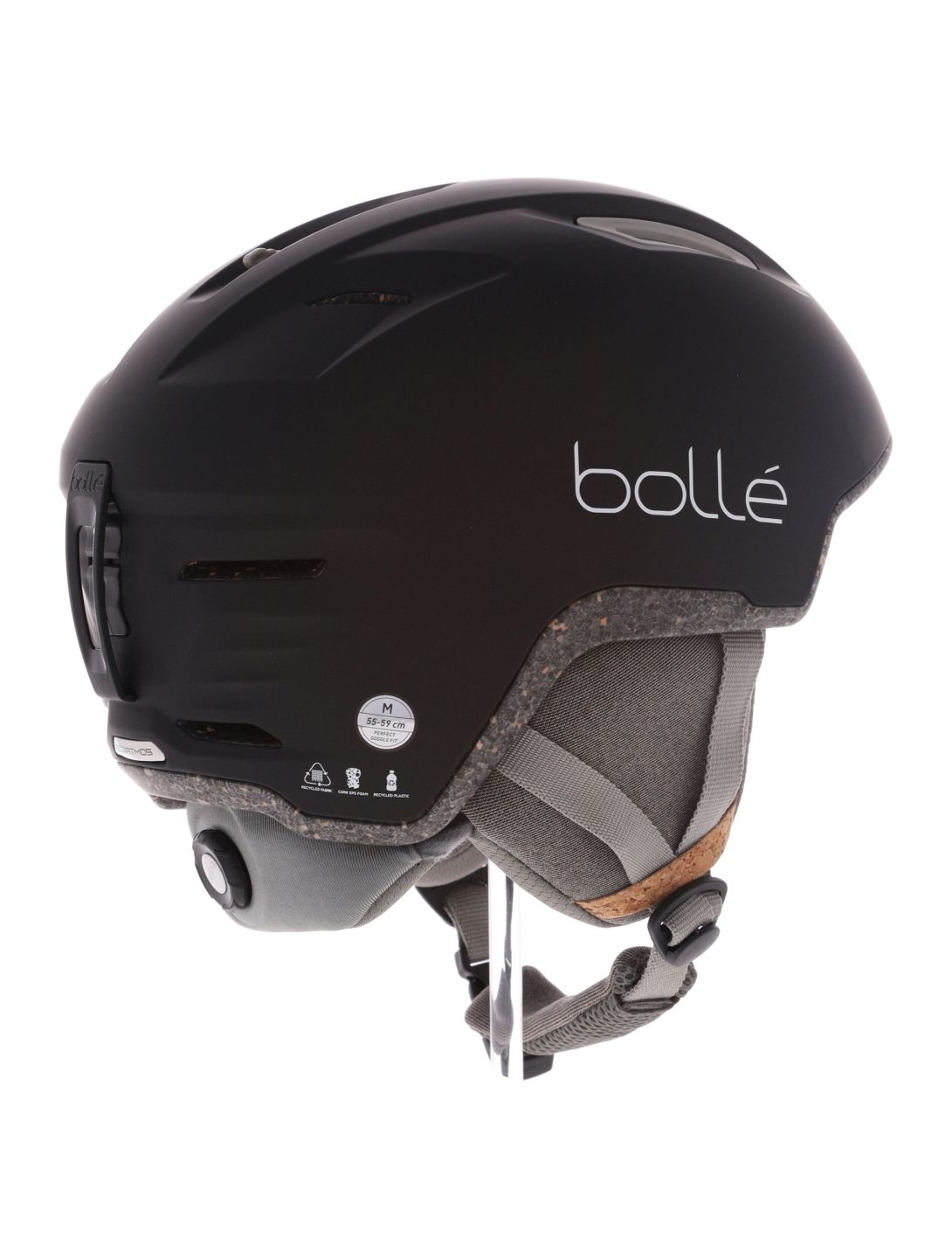 Bollé, Eco Atmos casco unisex Black Matte nero 