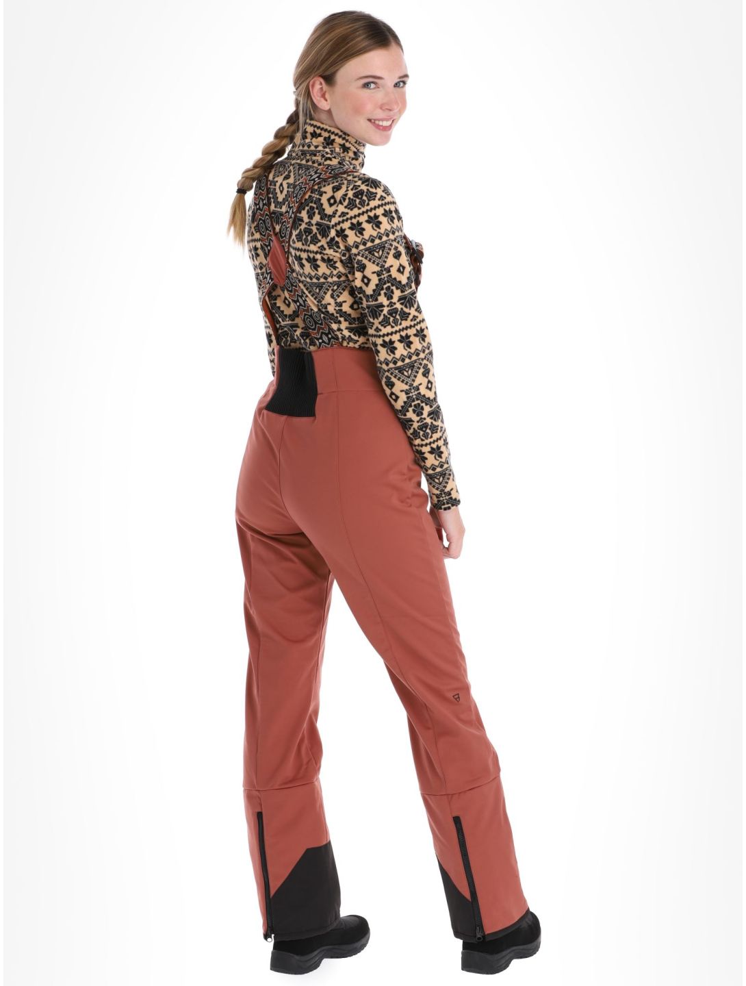 Brunotti, Avalanche pantaloni da sci softshell donna Mahoganny marrone 