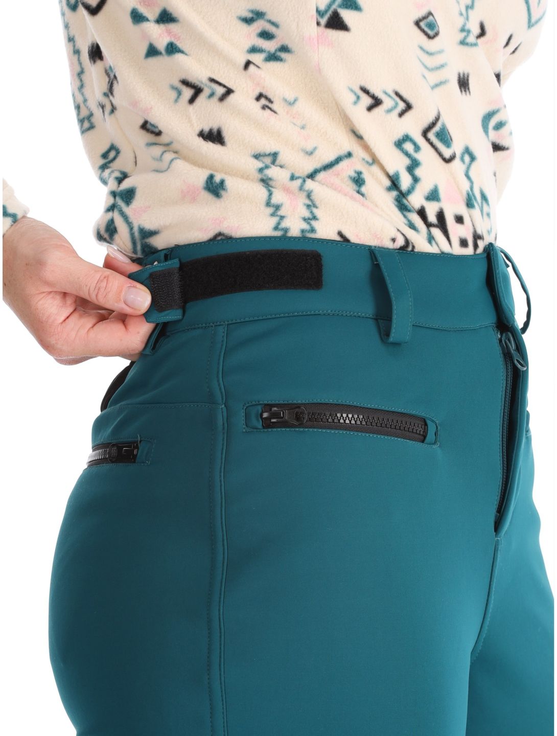 Brunotti, Coldlake pantaloni da sci softshell donna Evergreen verde 