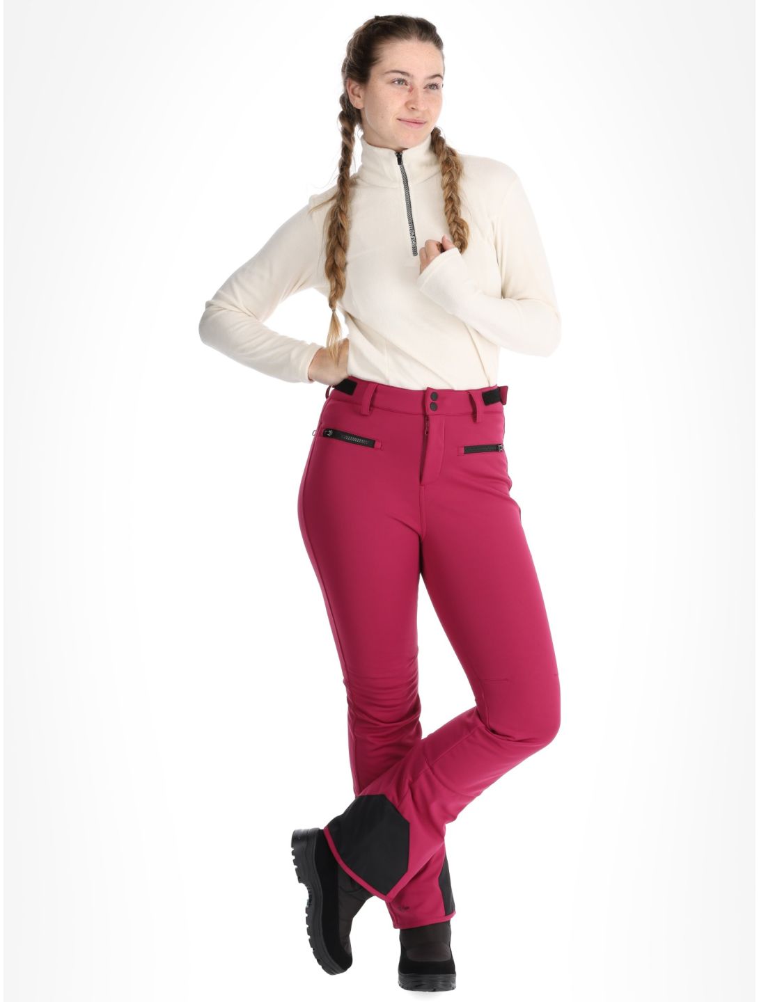 Brunotti, Coldlake pantaloni da sci softshell donna Fuchsia viola 