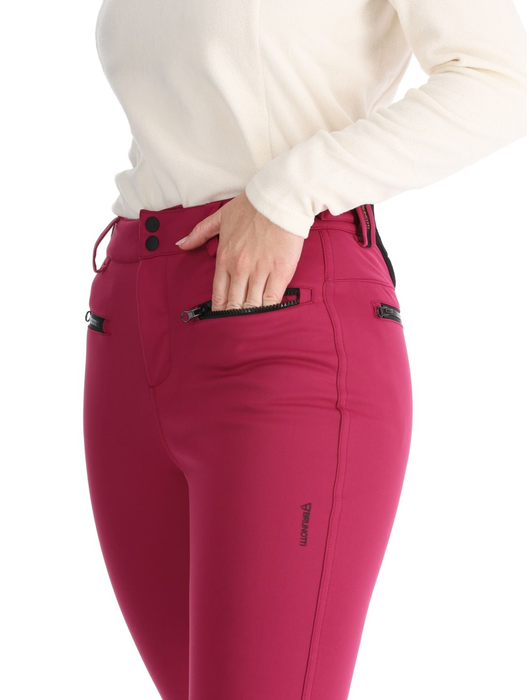 Brunotti, Coldlake pantaloni da sci softshell donna Fuchsia viola 