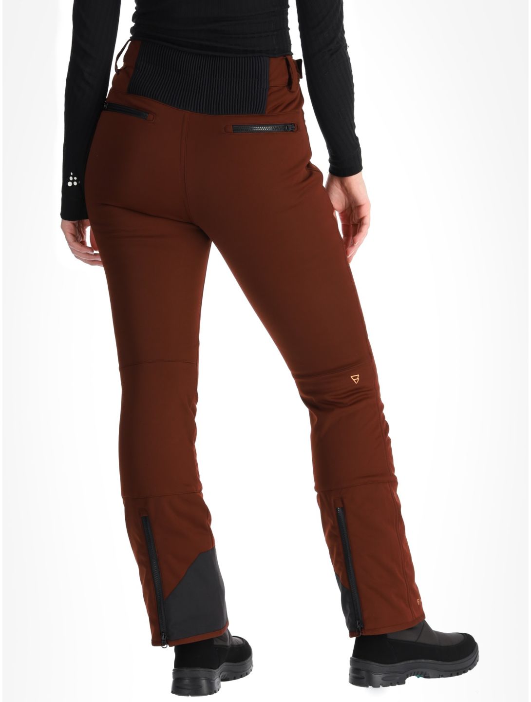 Brunotti, Coldlake pantaloni da sci softshell donna Port rosso 