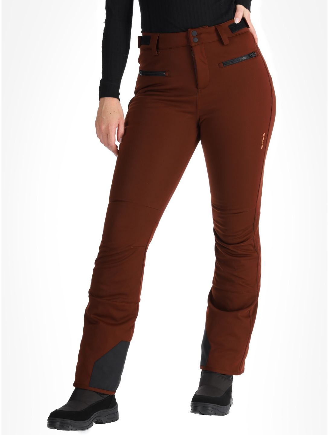 Brunotti, Coldlake pantaloni da sci softshell donna Port rosso 