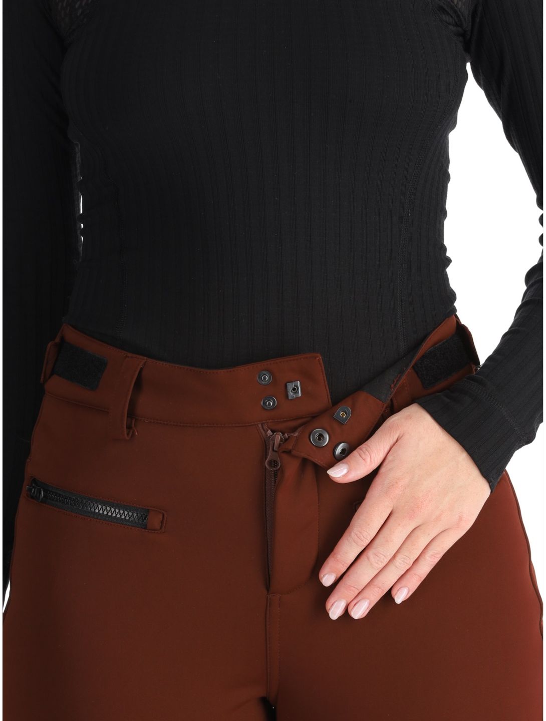 Brunotti, Coldlake pantaloni da sci softshell donna Port rosso 