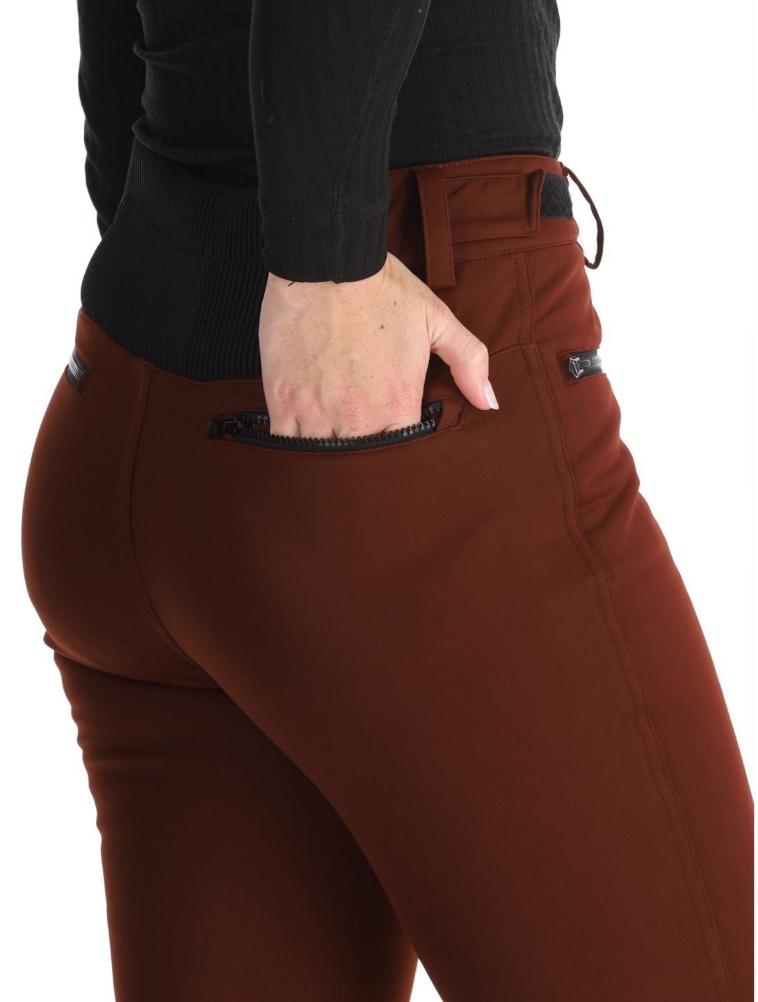 Brunotti, Coldlake pantaloni da sci softshell donna Port rosso 