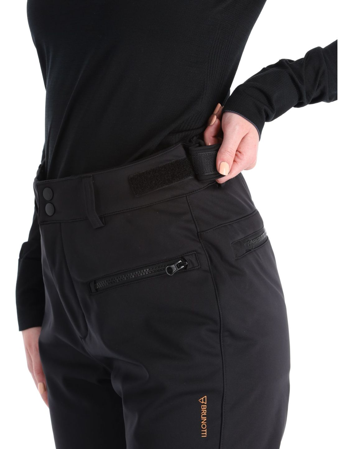 Brunotti, Coldlake-N pantaloni da sci softshell donna Black nero 