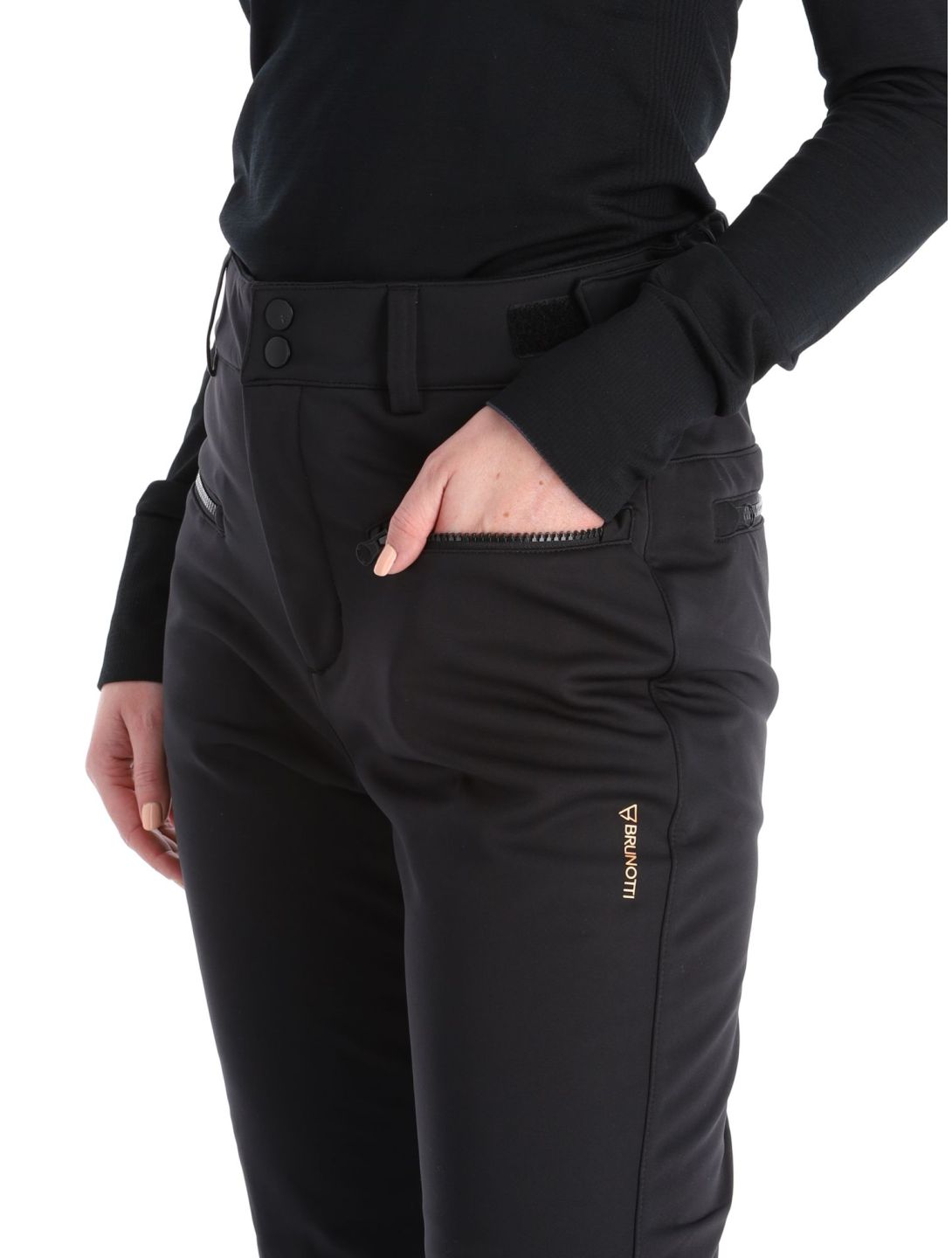 Brunotti, Coldlake-N pantaloni da sci softshell donna Black nero 