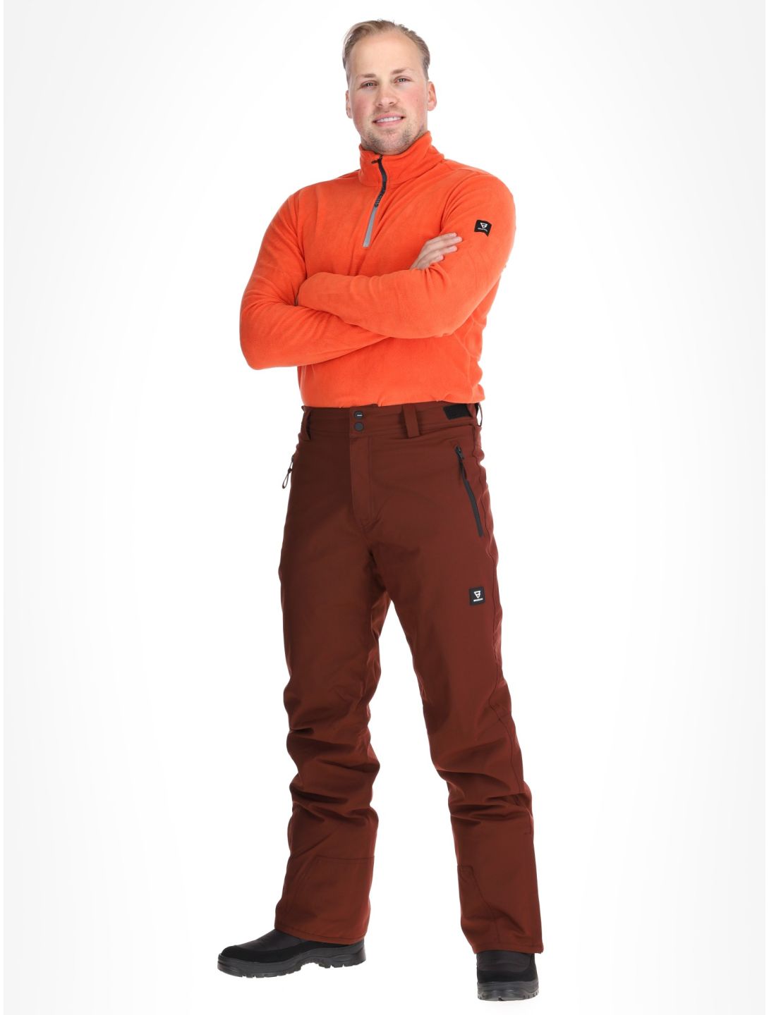 Brunotti, Footrail pantaloni da sci uomo Port rosso 