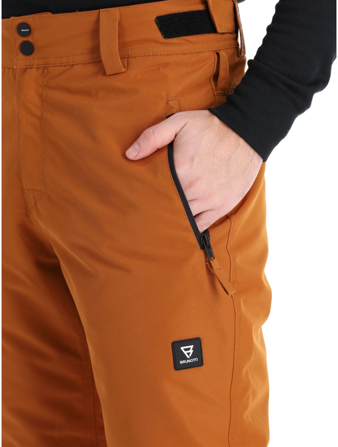 Brunotti, Footrail pantaloni da sci uomo Tabacco marrone 