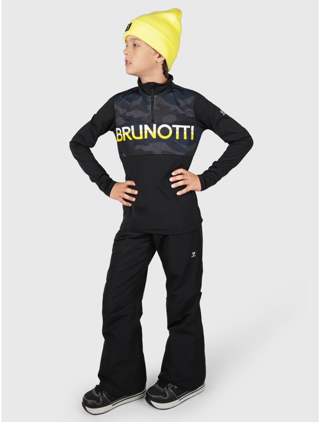 Brunotti, Footraily-N pantaloni da sci bambino Black nero 