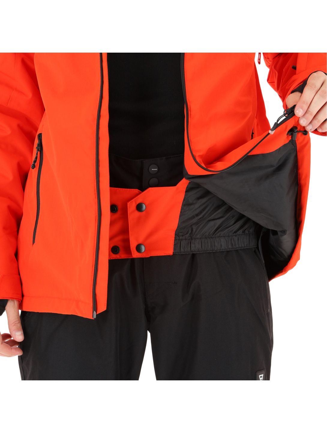 Brunotti, Pander Mens Snowjacket giacca sci uomo heat rosso