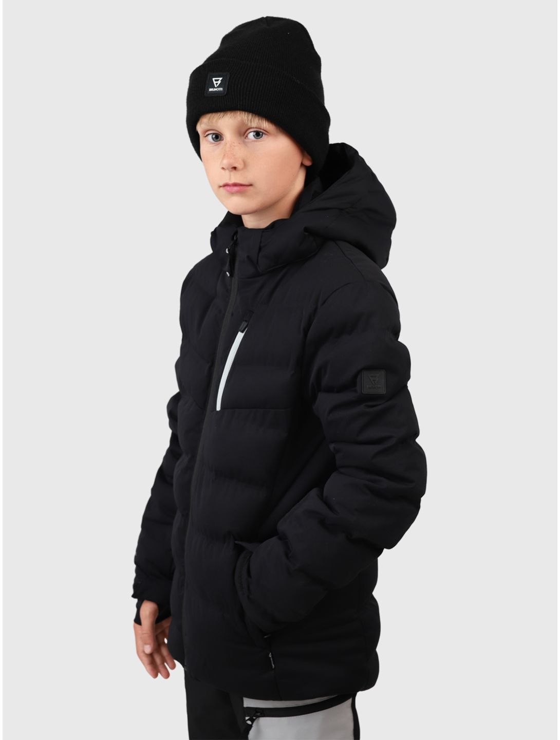 Brunotti, Sanclairy giacca sci bambino Black nero 