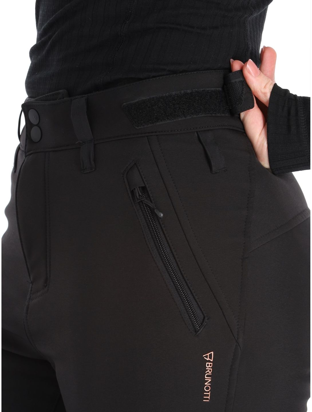 Brunotti, Tavors-N pantaloni da sci softshell donna Black nero 