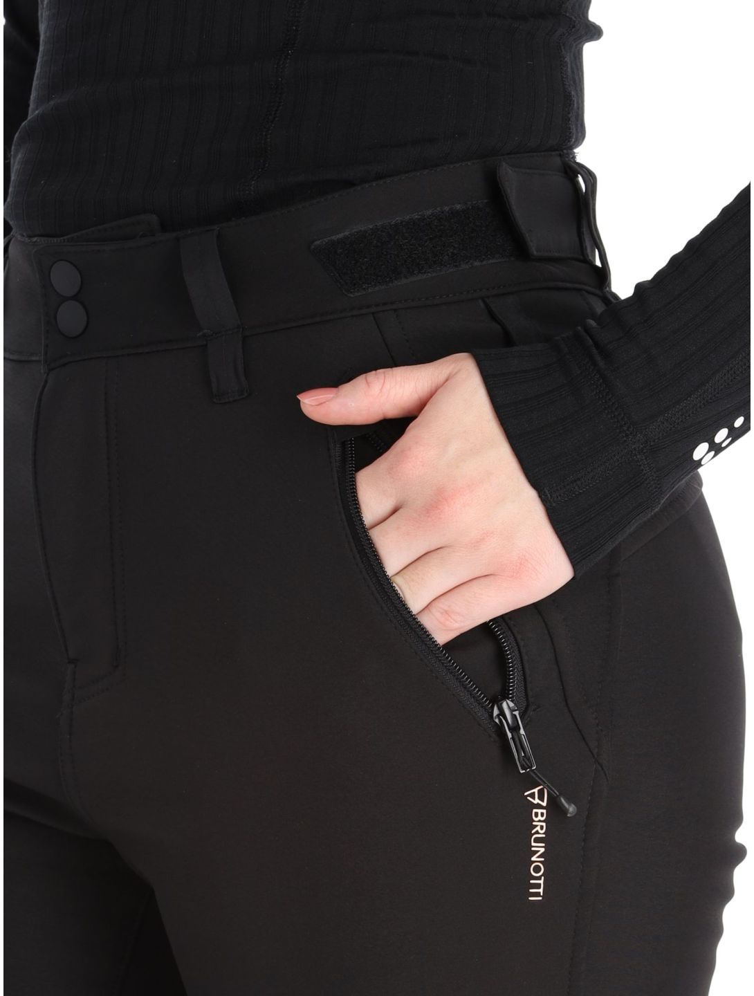 Brunotti, Tavors-N pantaloni da sci softshell donna Black nero 