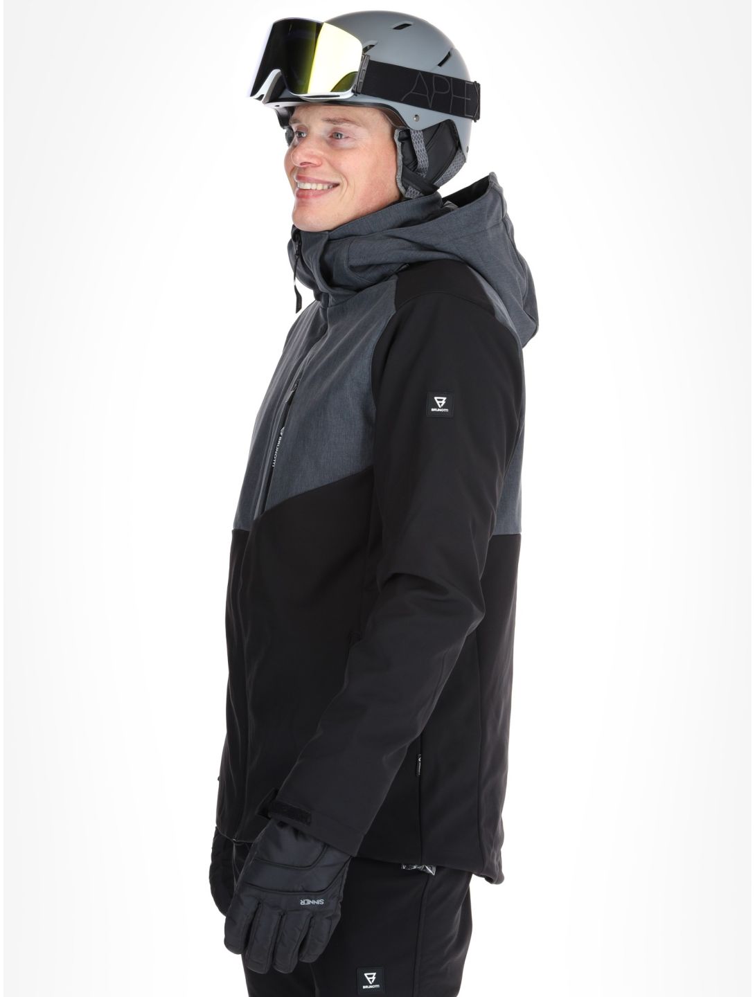 Brunotti, Twinstroke softshell uomo Black nero 