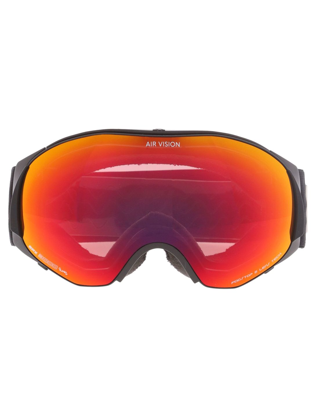 Cairn, Air Vision OTG mascherina da sci unisex Mat Black Orange arancio, nero 