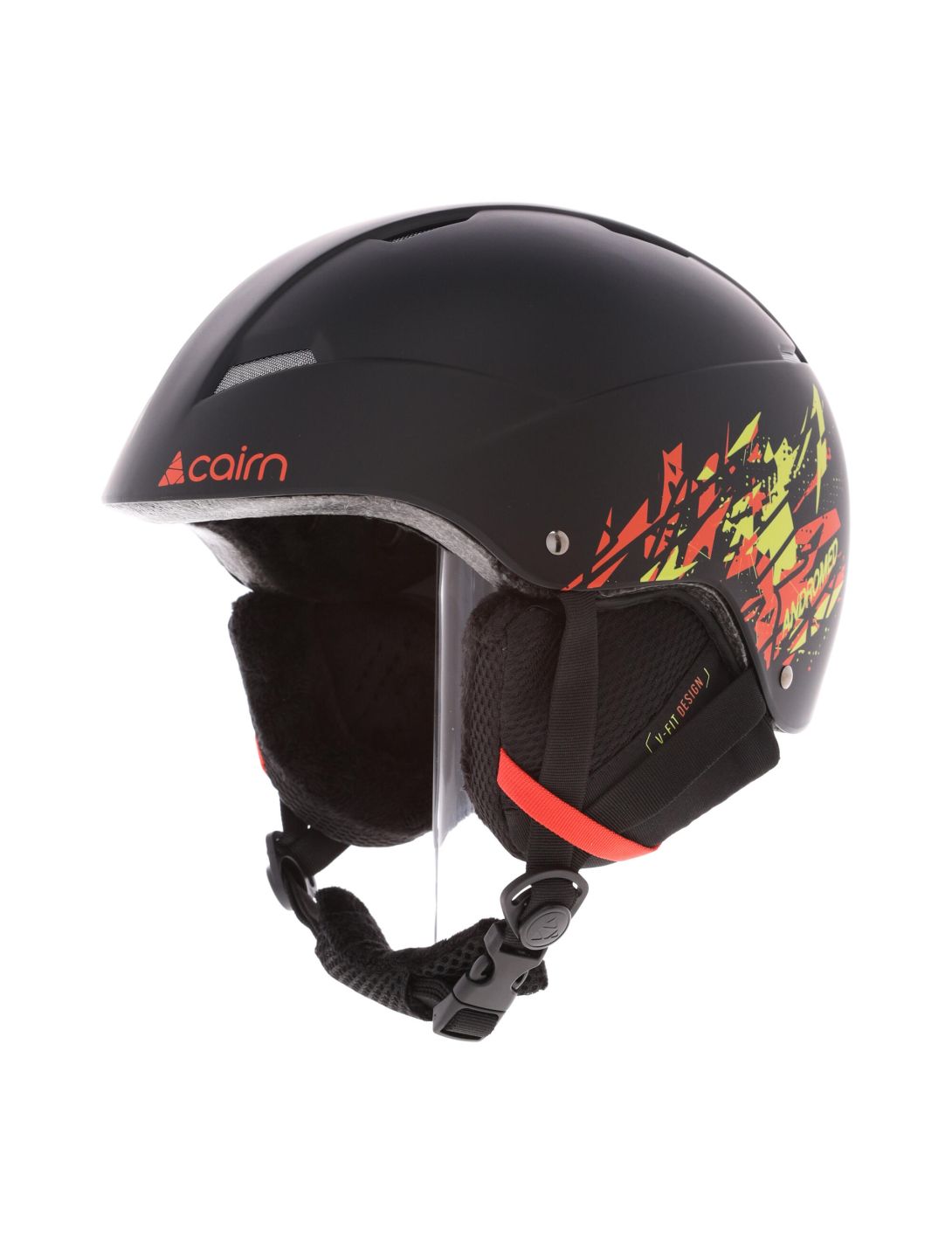 Cairn, Andromed casco unisex mat fire sketch nero 