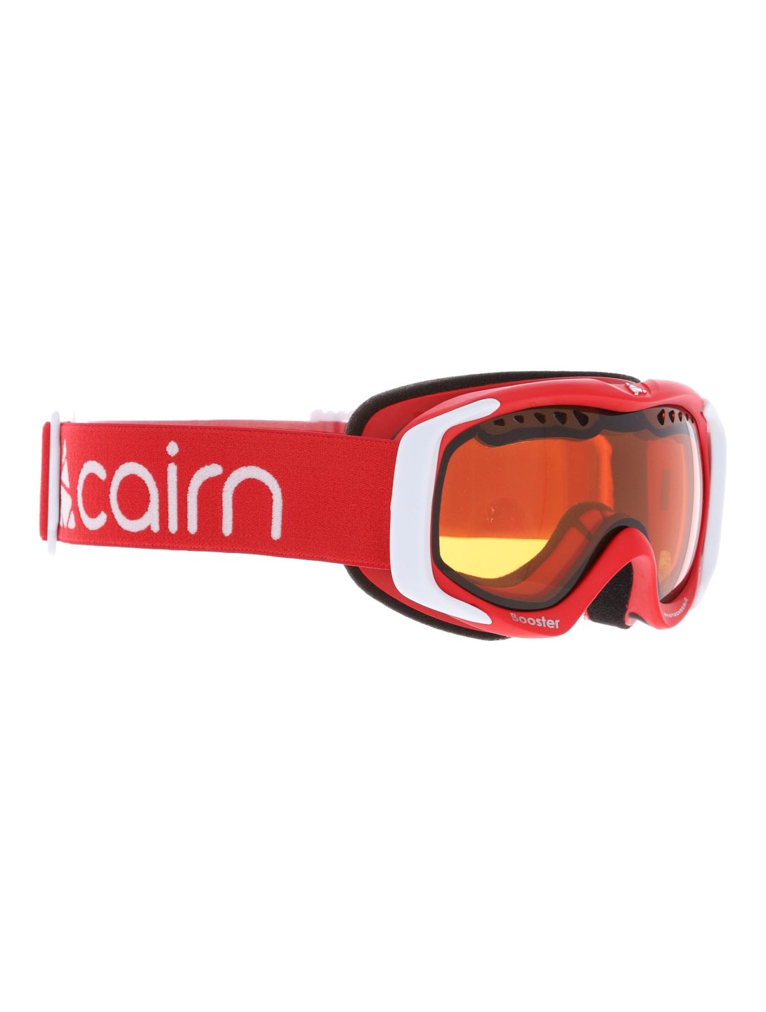 Cairn, Booster Photochromic mascherina da sci bambino Mat Red Mat White bianco, rosso 