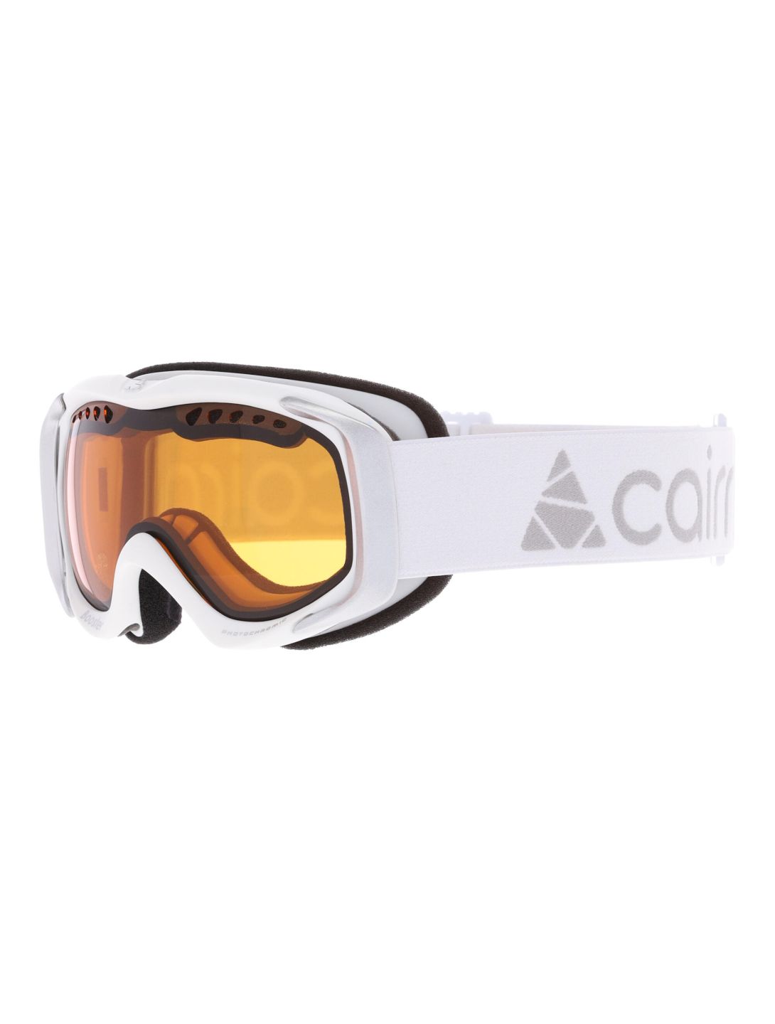 Cairn, Booster Photochromic mascherina da sci bambino Mat White Mat Silver bianco, Zilver 