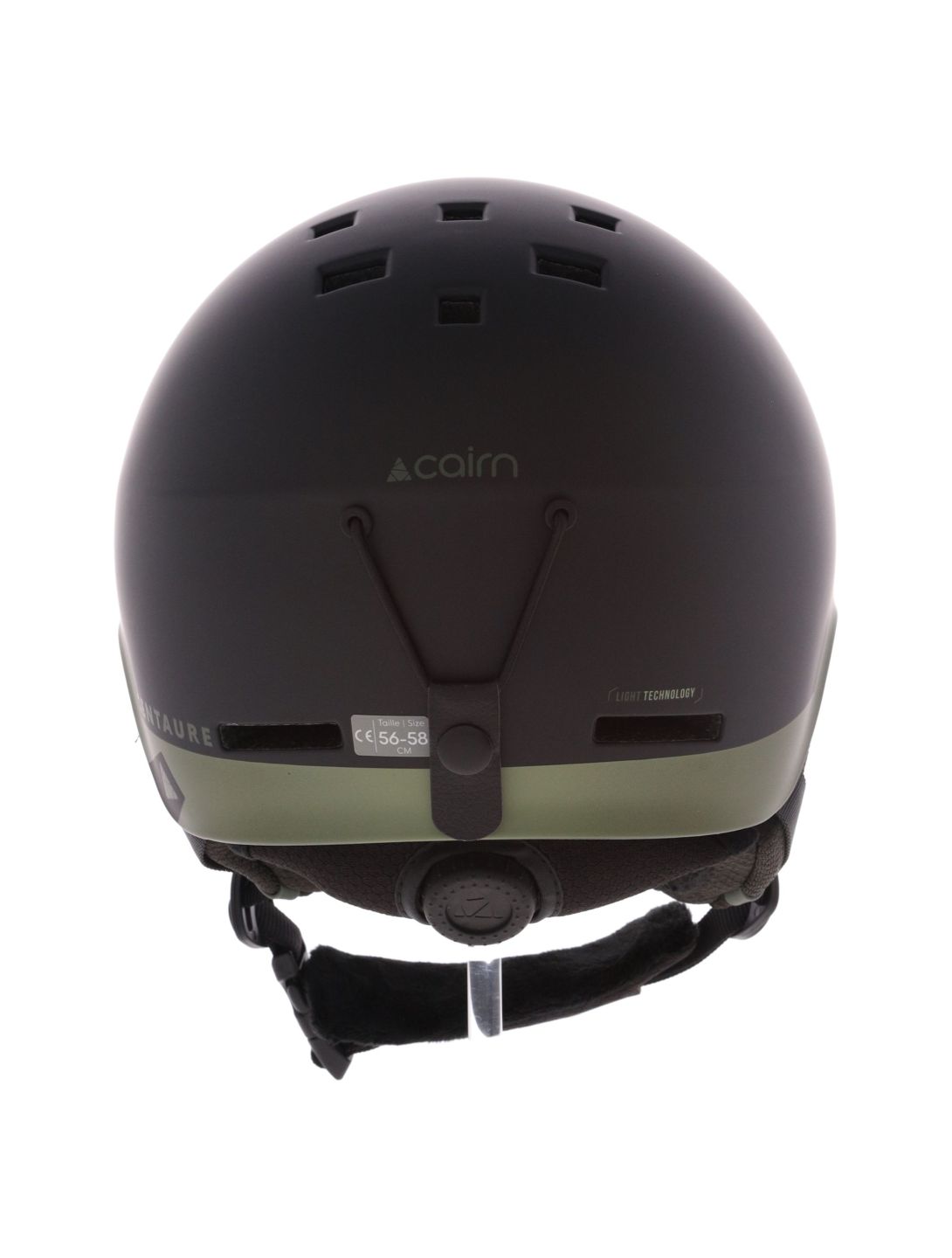 Cairn, Centaure Rescue casco unisex Mat Black Khaki nero, verde 