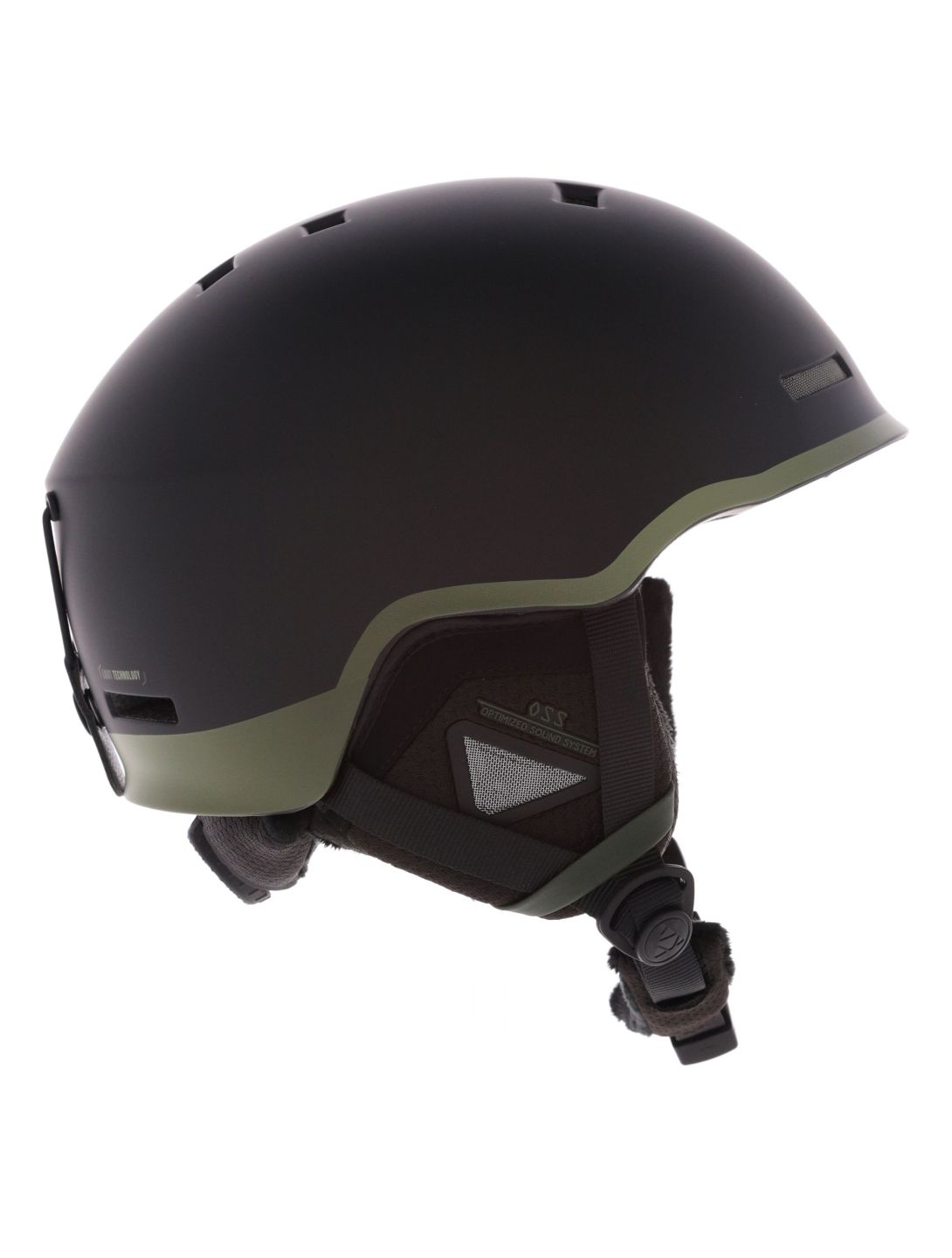 Cairn, Centaure Rescue casco unisex Mat Black Khaki nero, verde 