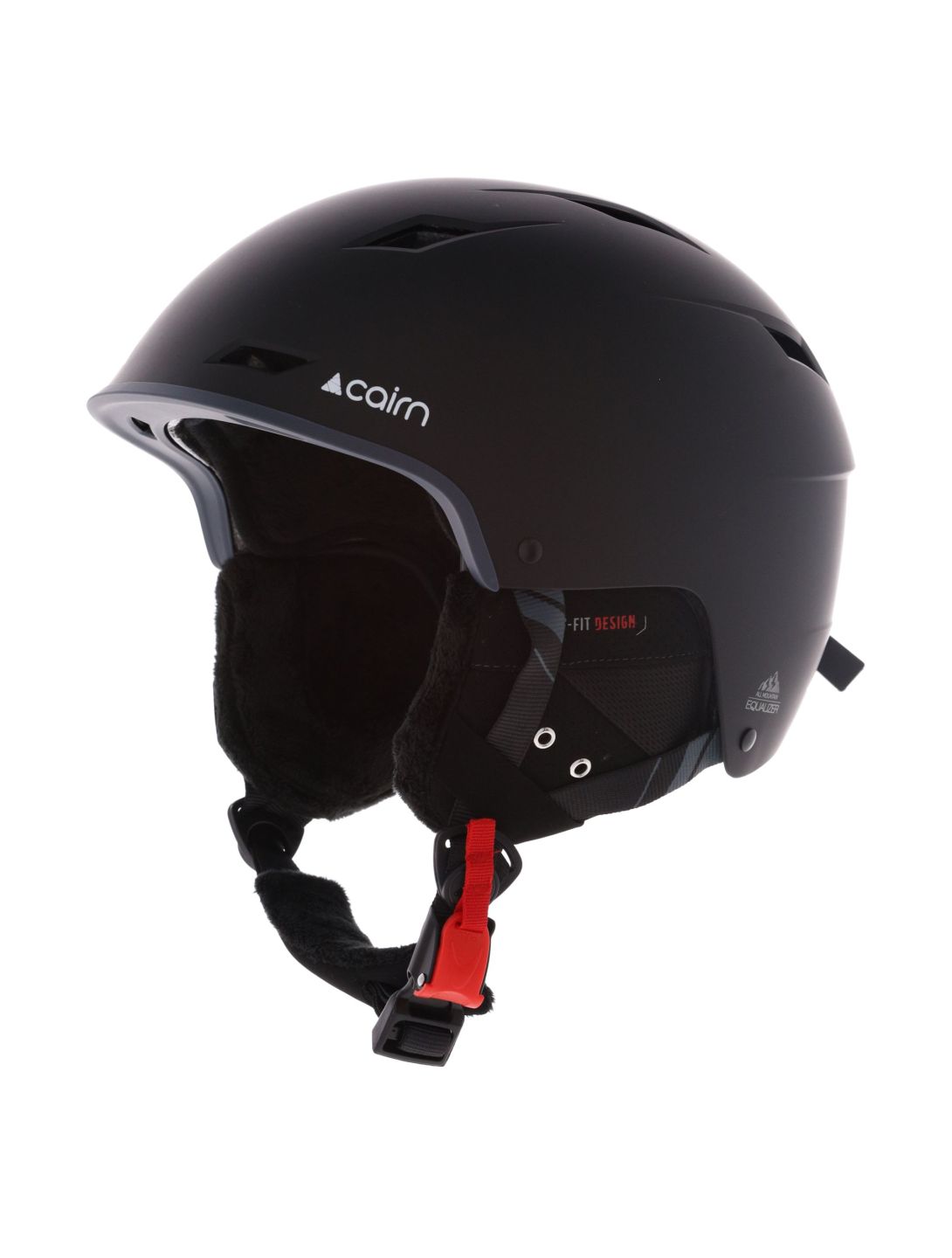 Cairn, Equalizer casco unisex Mat Black nero 