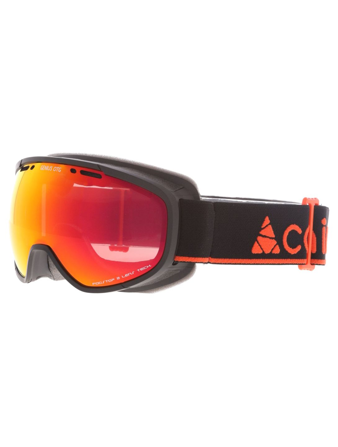 Cairn, Genius OTG mascherina da sci unisex Mat Black Orange arancio, nero 