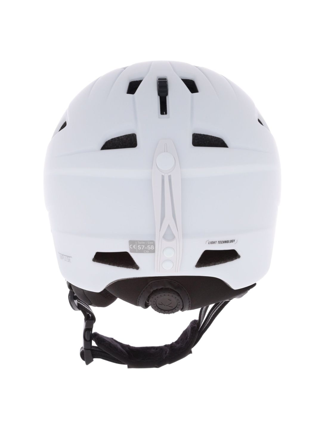 Cairn, Impulse casco unisex Mat White bianco 