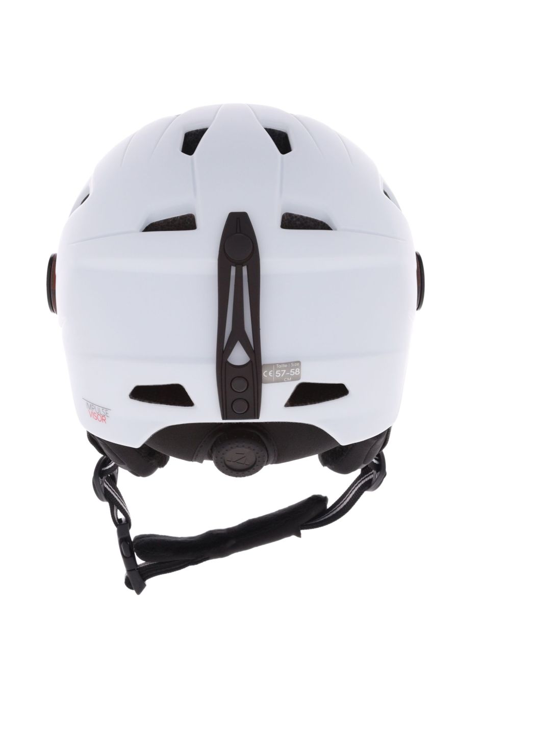 Cairn, Impulse Visor caschetto con visiera unisex Mat White bianco 