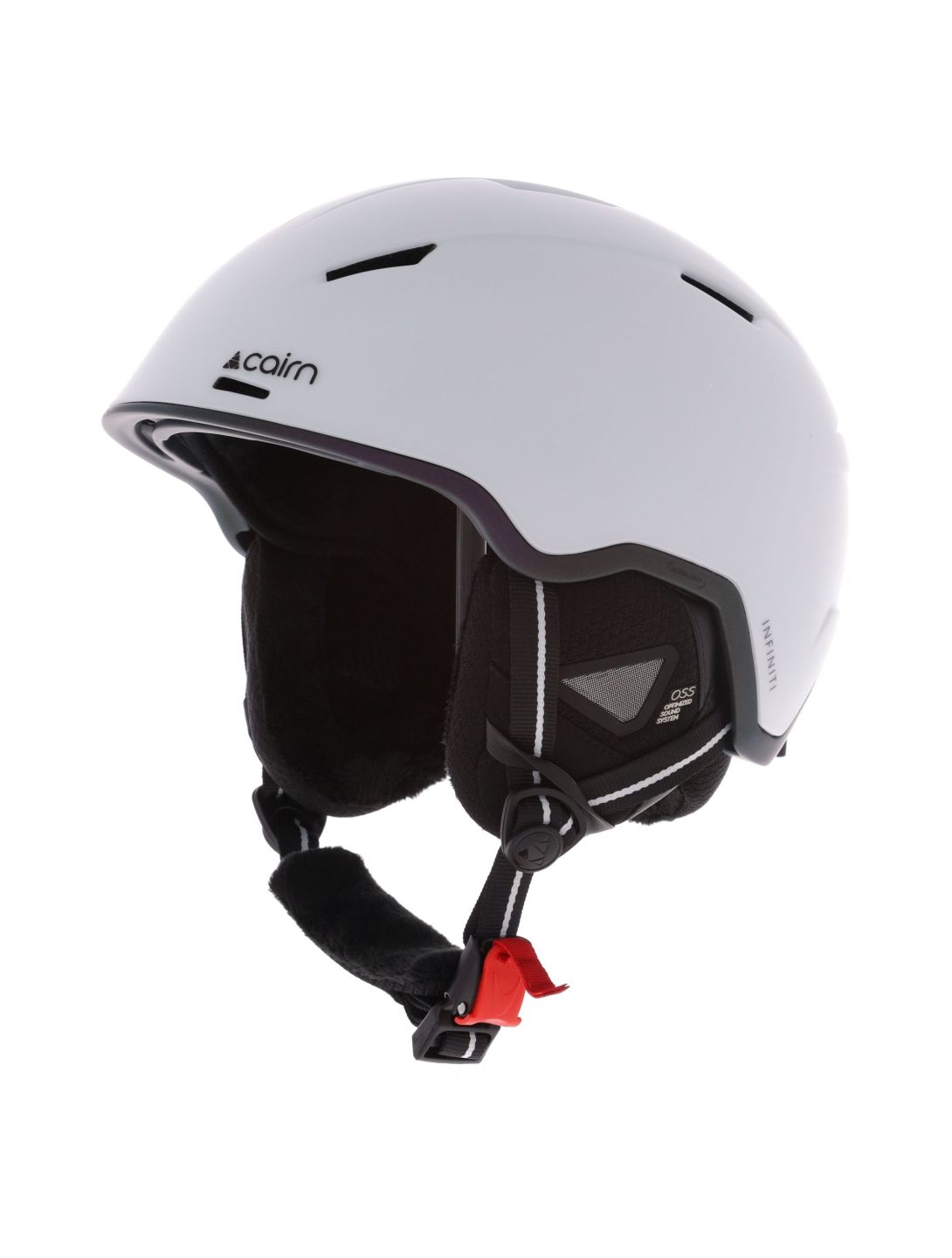 Cairn, Infiniti casco unisex Mat White Cameleon bianco 