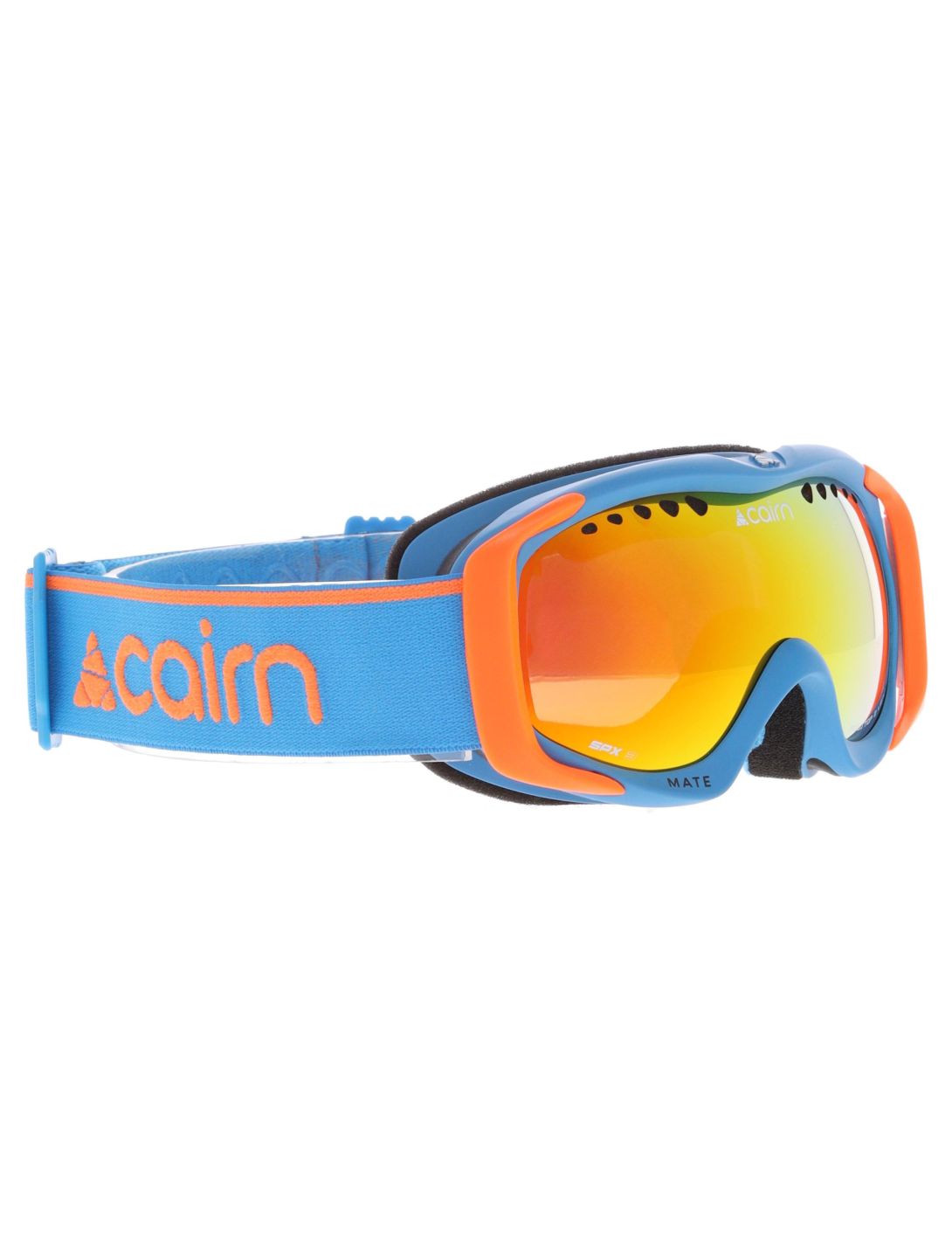 Cairn, Mate mascherina da sci bambino Mat Blue Orange arancio, blu 