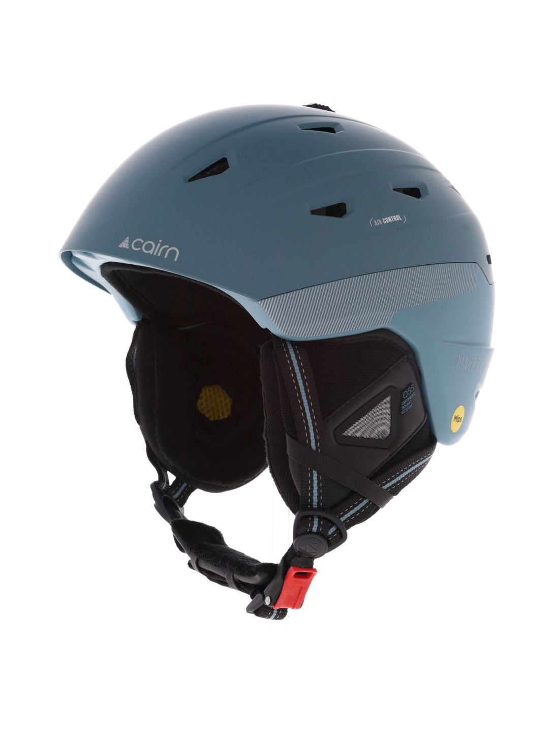 Cairn, Maverick Mips casco unisex Mat Metallic Sauge Eucalyptus blu 