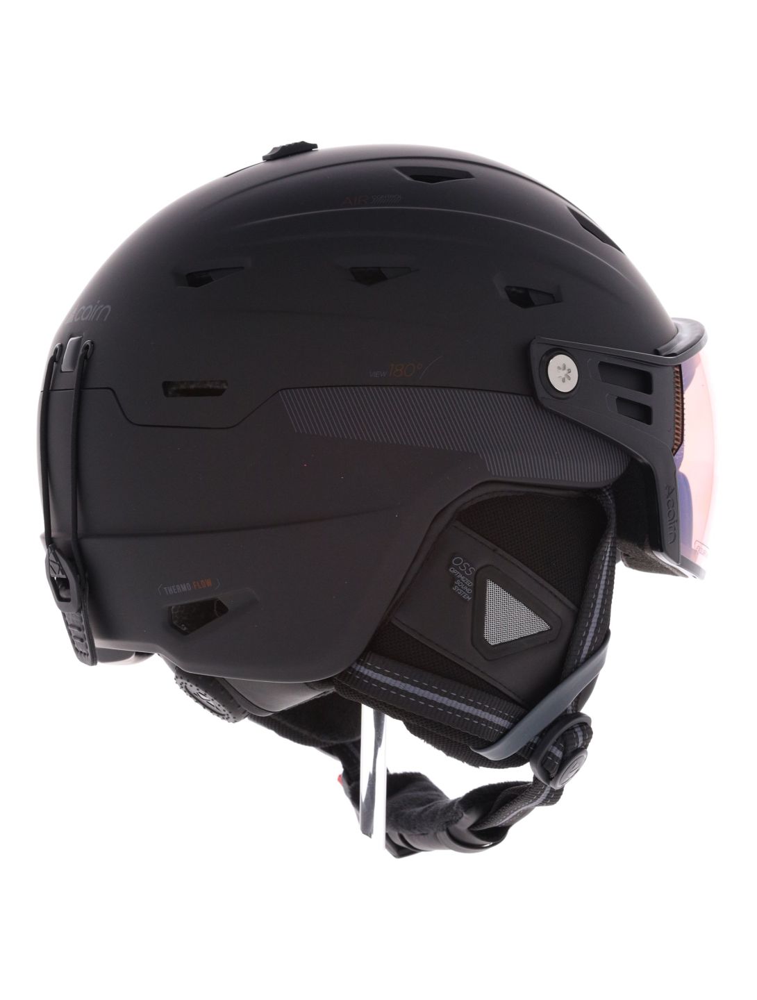 Cairn, Maverick Visor Evolight Nxt caschetto con visiera unisex Black nero 