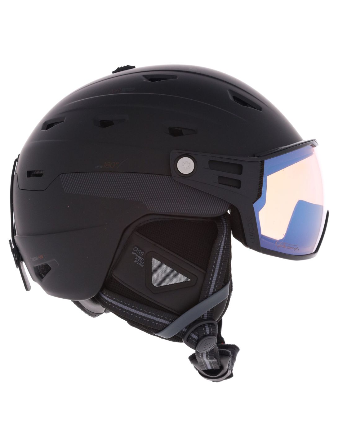 Cairn, Maverick Visor Evolight Nxt caschetto con visiera unisex Black nero 