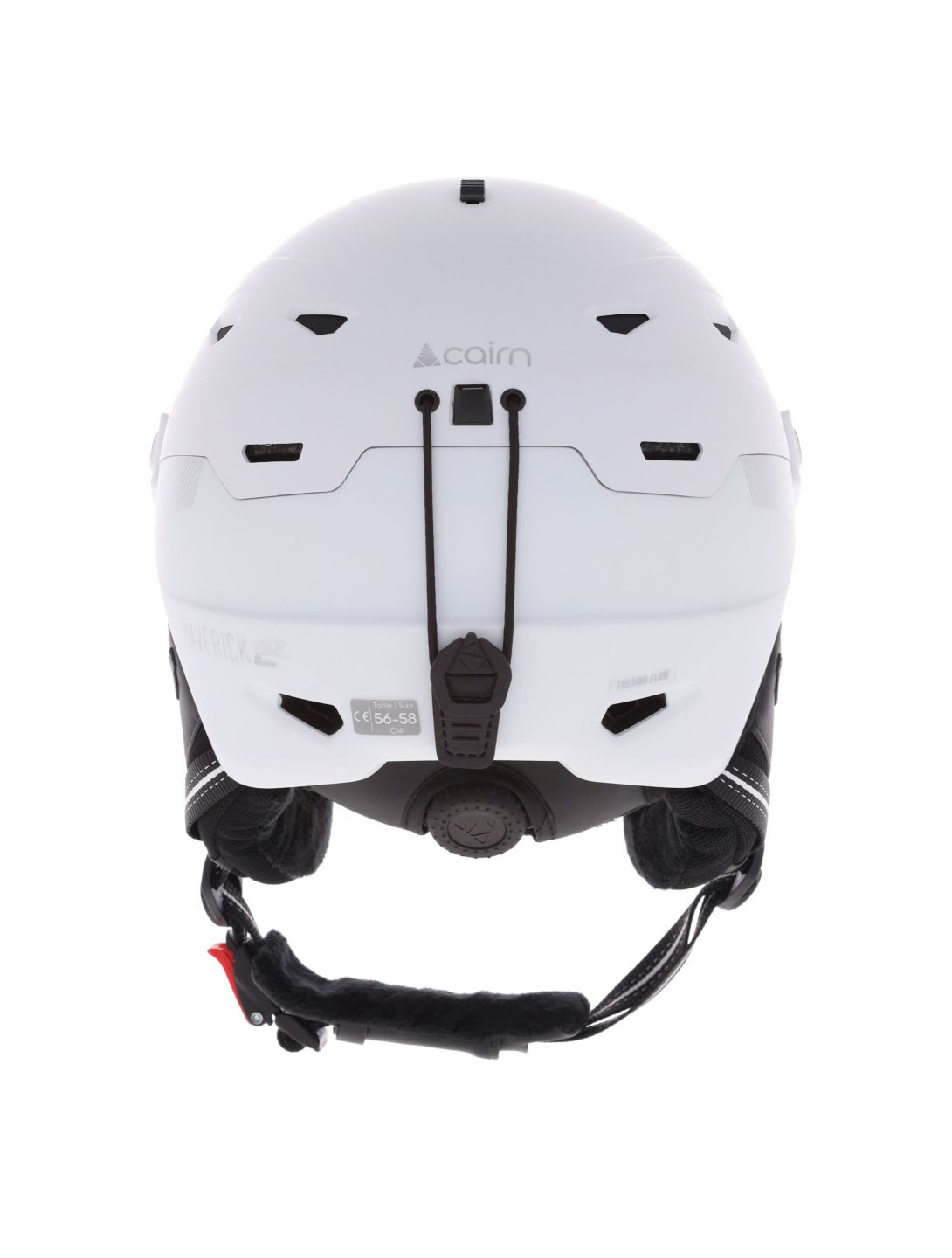 Cairn, Maverick Visor Evolight Nxt caschetto con visiera unisex White bianco 