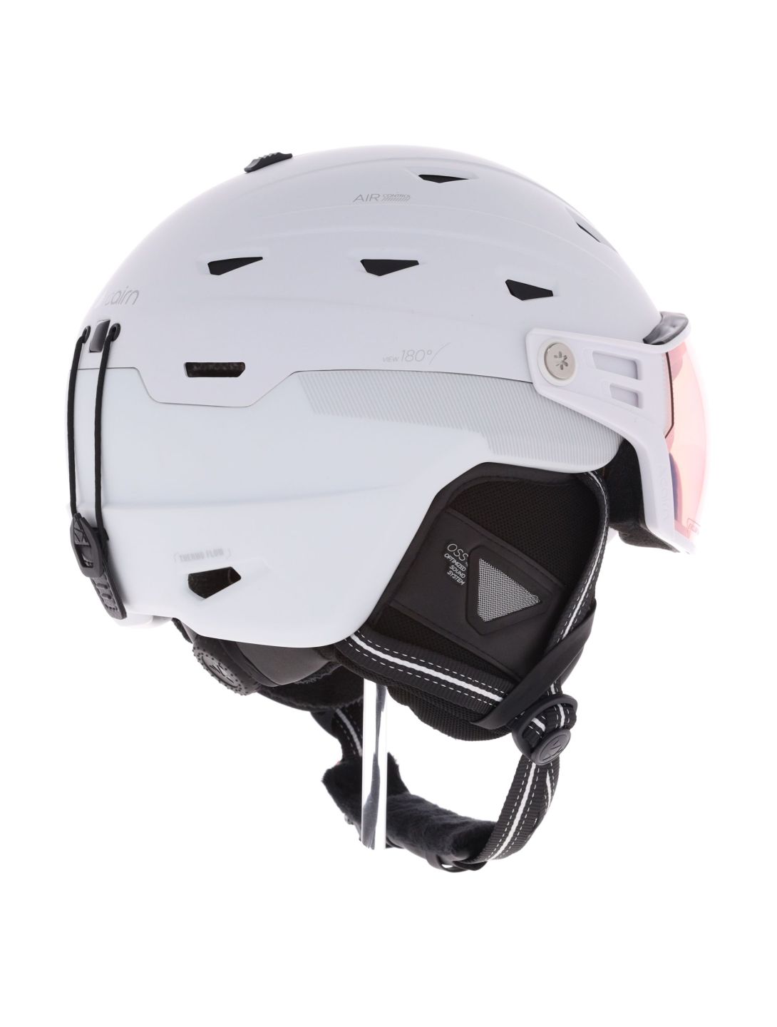 Cairn, Maverick Visor Evolight Nxt caschetto con visiera unisex White bianco 