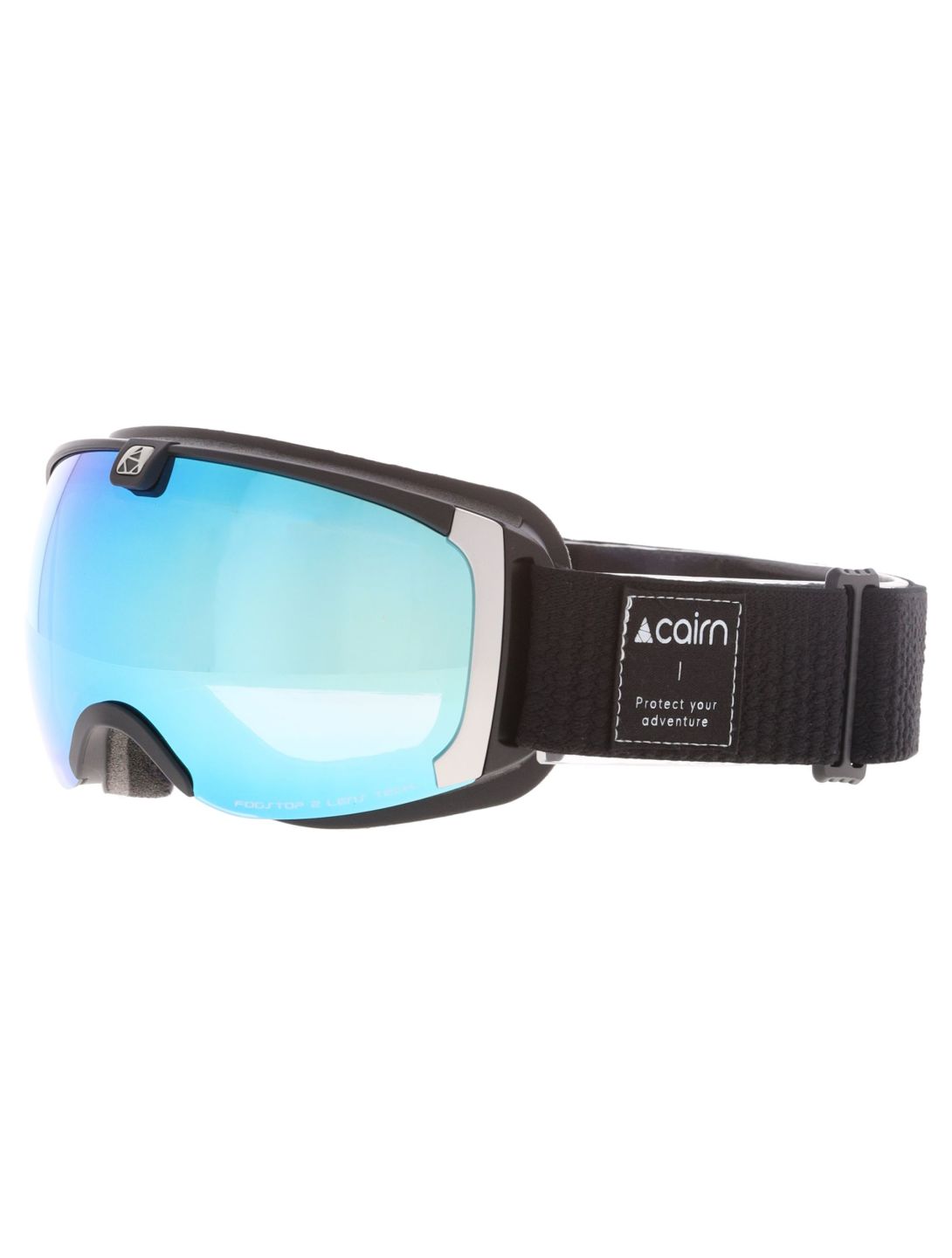 Cairn, Pearl mascherina da sci unisex Mat Black Ice Blue blu, nero 