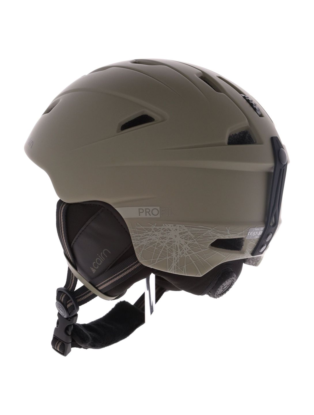 Cairn, Profil casco unisex Mat Khaki verde 