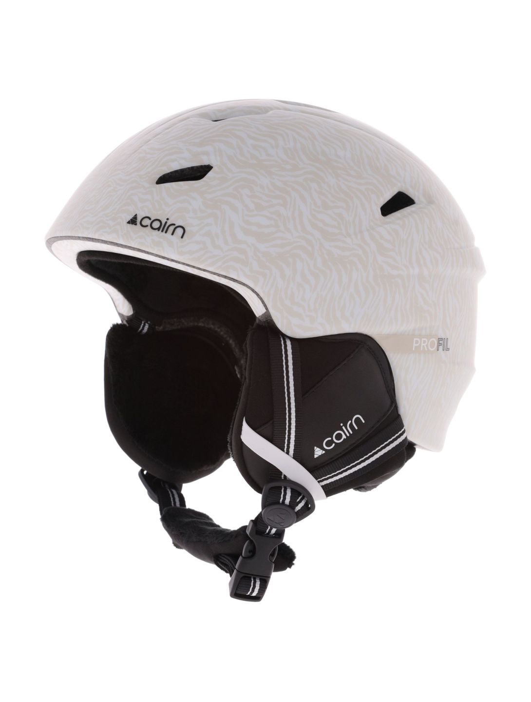 Cairn, Profil casco unisex Mat Warm Gray White bianco, grigio 