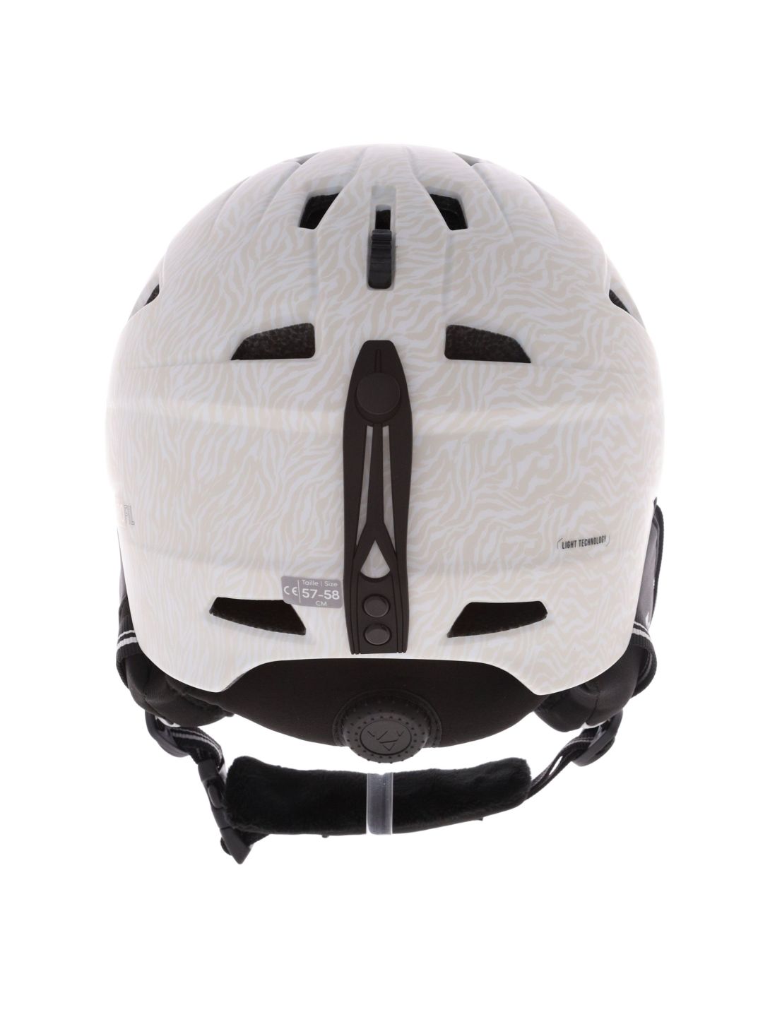 Cairn, Profil casco unisex Mat Warm Gray White bianco, grigio 