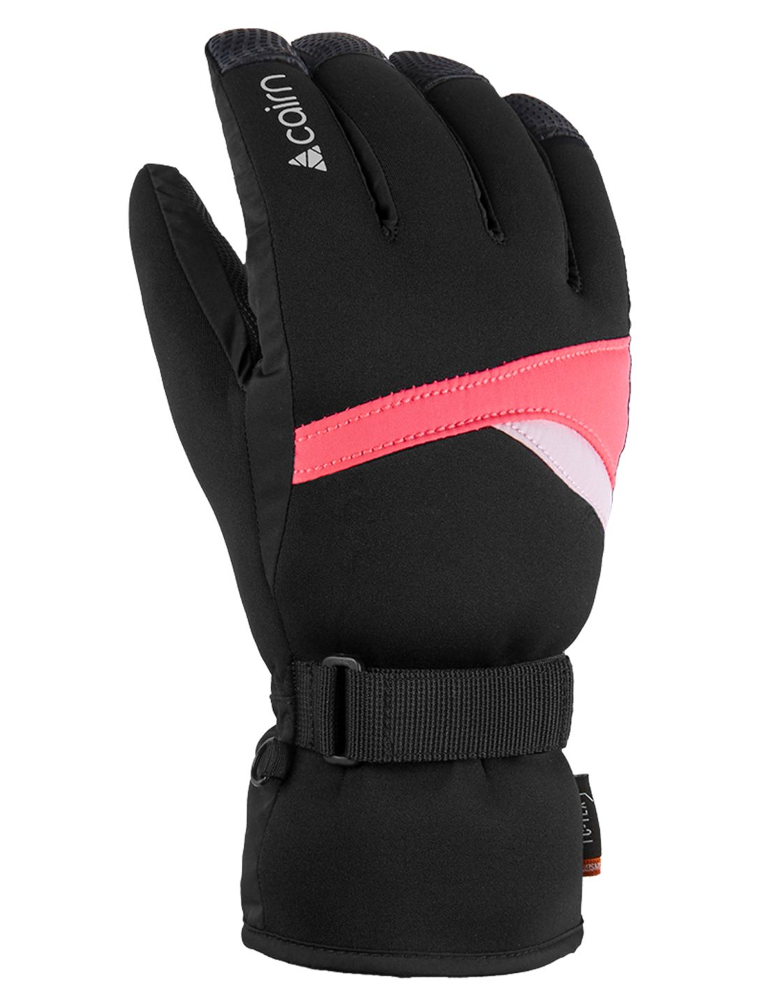 Cairn, Styl J C-Tex guanti da sci bambino Neon Pink rosa 