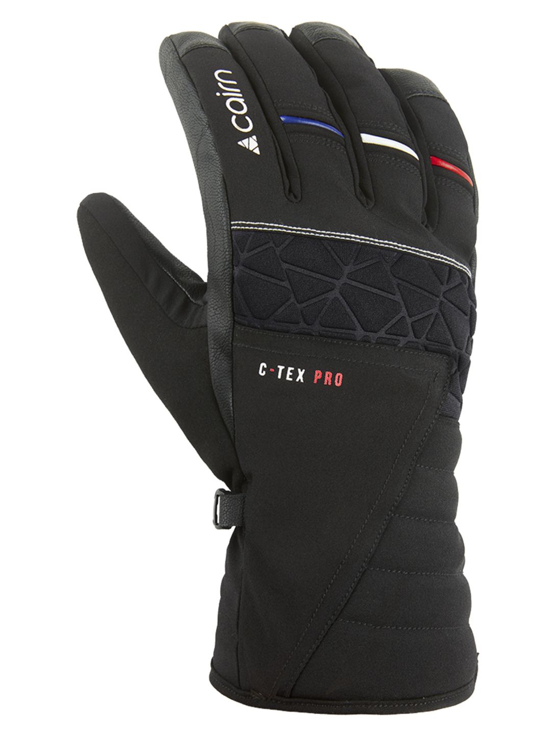 Cairn, Summit M C-Tex Pro guanti da sci uomo Black Patriot nero 