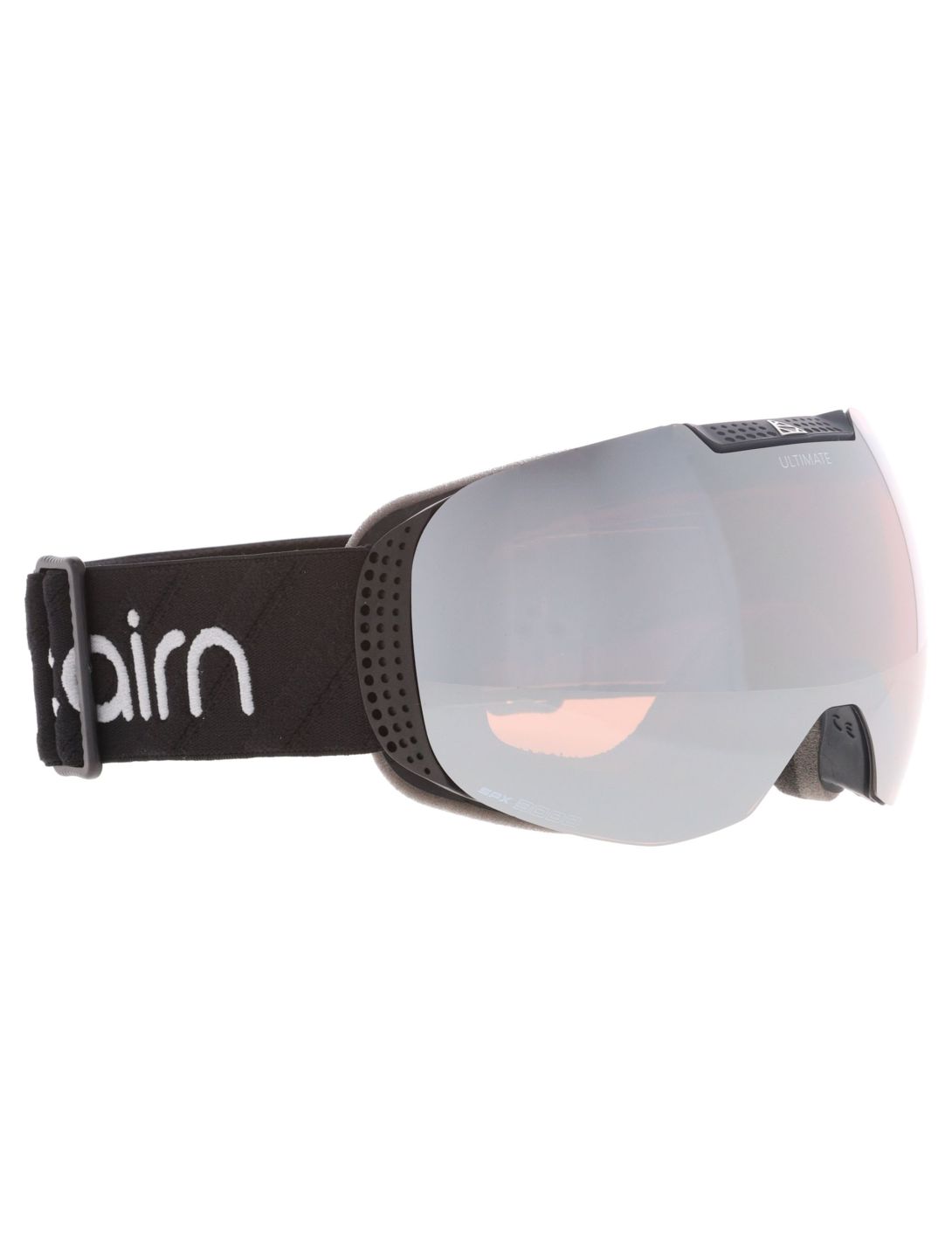 Cairn, Ultimate mascherina da sci unisex Mat Black Silver nero, Zilver 